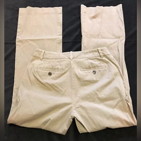 Eddie Bauer Women's Light Brown Blakely Fit Stretch Dress Pants - Size 6 - Picture 1 of 9